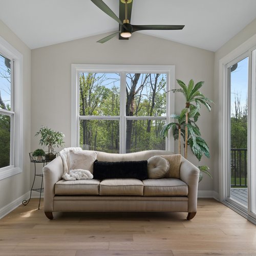 hardwood sunroom flooring